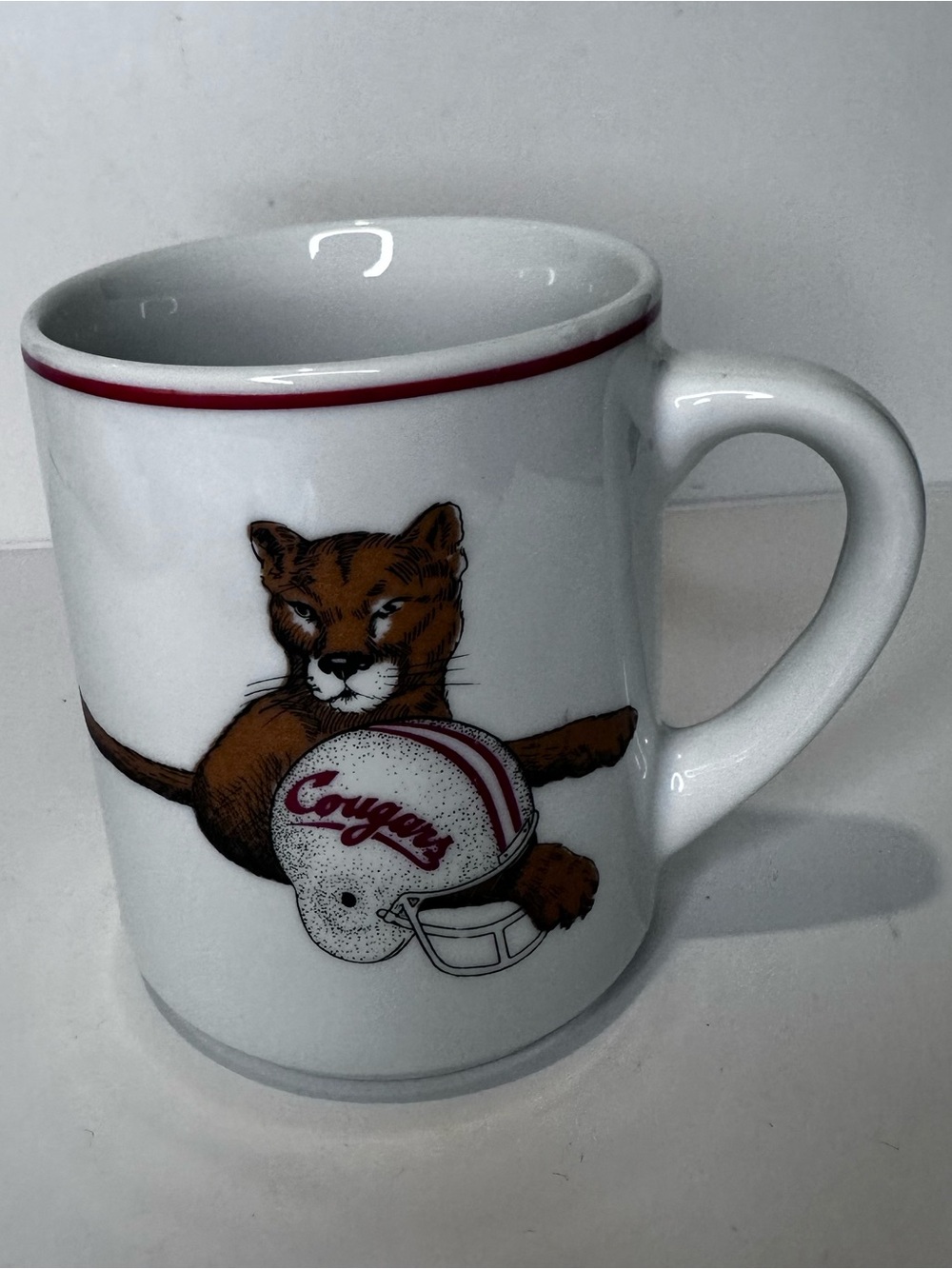 Vintage Washington State University WSU Cougars Football Made in Germany 1980s